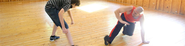 john jannone plays Capoeira at summer arts camp