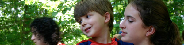 beautiful kids at summer arts camp
