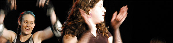 campers at musical theater camp performing